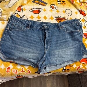 Old Navy Blue Denim Women’s Casual Shorts